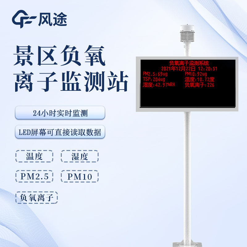 負(fù)氧離子在線監(jiān)測(cè)儀：從參數(shù)監(jiān)測(cè)到遠(yuǎn)程管理，多場(chǎng)景適配的監(jiān)測(cè)設(shè)備